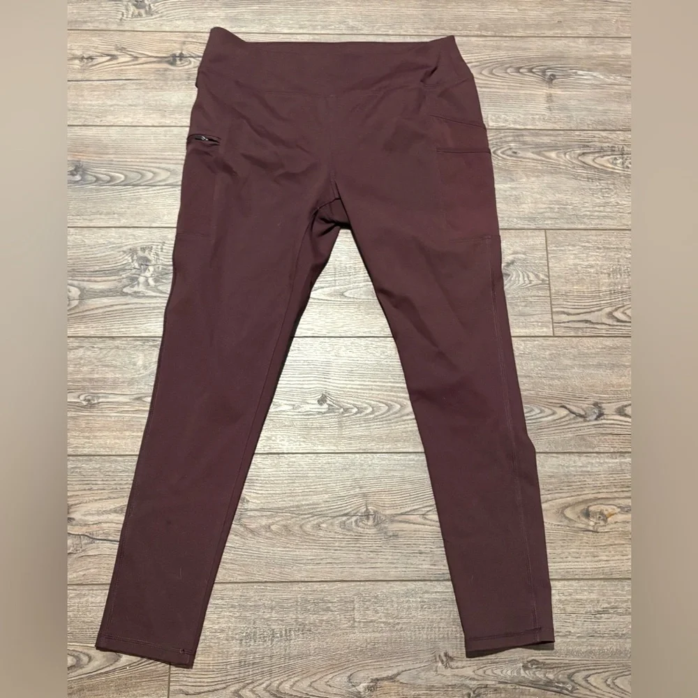 Nwt Carhartt large fitted utility pants brown maroon burgundy - Picture 5 of 5